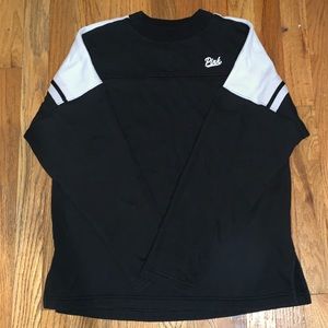 Victoria Secret Black and White long sleeve shirt.